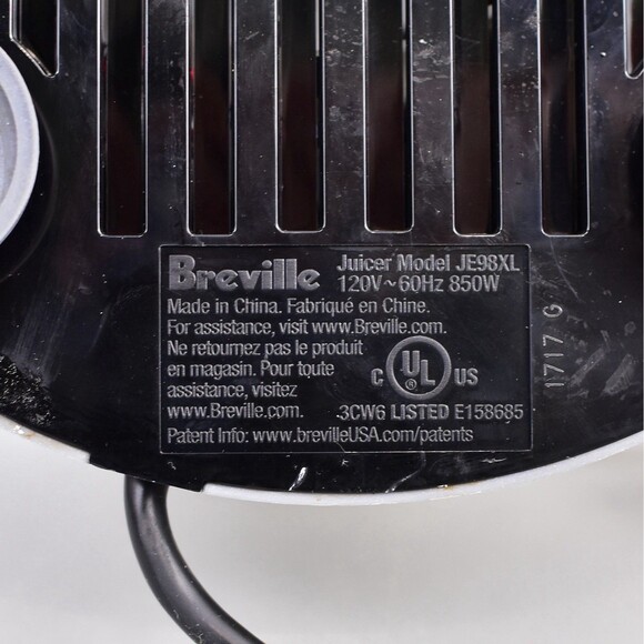 Works Breville The Juice Fountain Plus JE98XL Replacement  Base Motor Unit Only - Picture 5 of 5